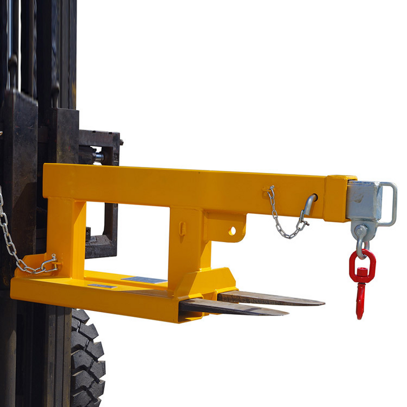 Telescopic Arm Forklift Manufacturer - JUNCHI 2t Attachment Lifting Hook Cargo Crane