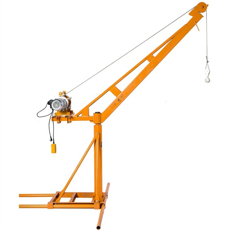 Mini Electricity Crane Factory - 200KG Mobile Rechargeable Hoister