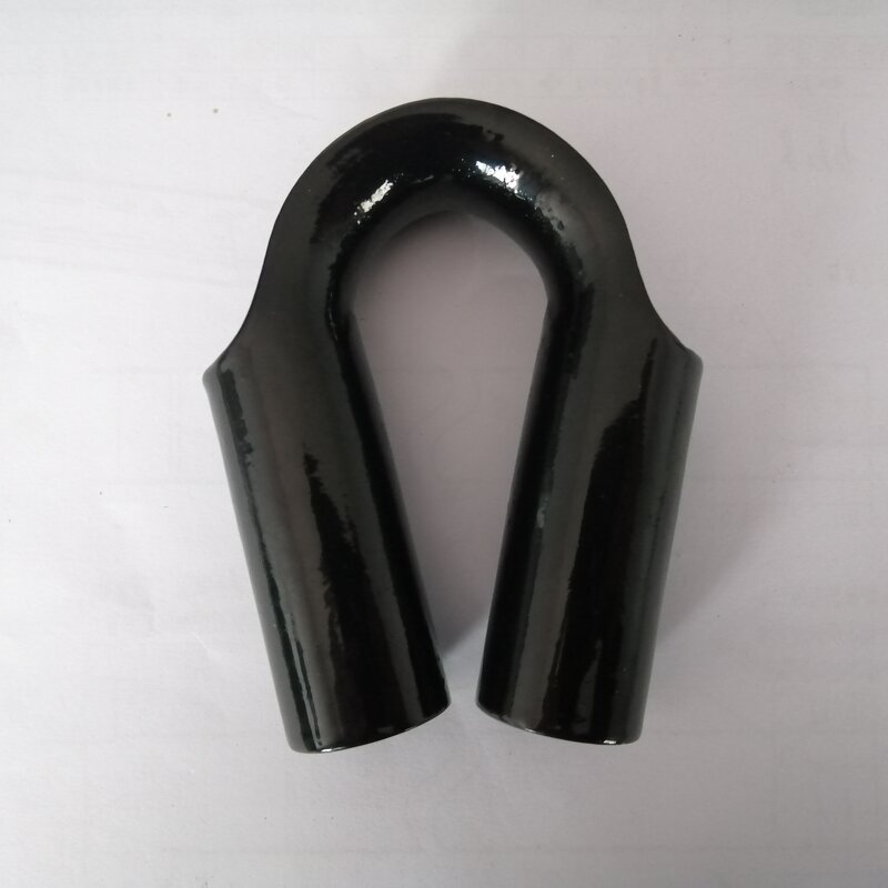 Cable Thimble Supplier - G725 25mm Black Coated