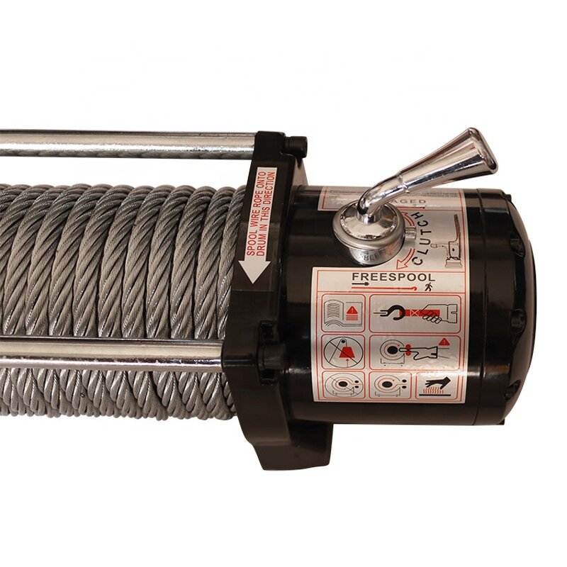 Electric Winch Supplier - 12v 2000lb Truck Crane Winch