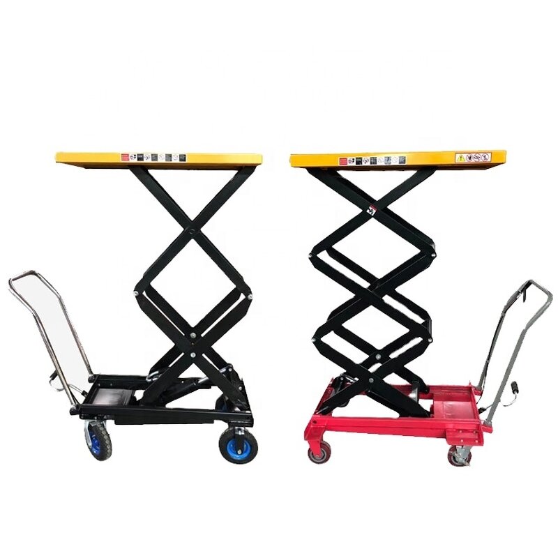 Lift Platform Truck Manufacturer - Drum Lift Truck with Roller