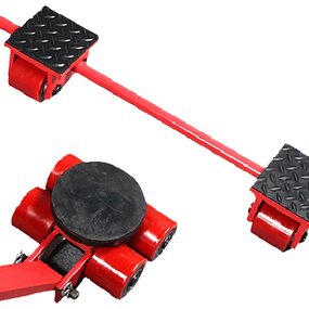 Cargo Trolley Factory - 6Ton PU Wheel Straight Transport