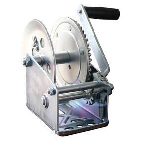 Steel Winch Factory - 1800lb with 20m Wire Rope Hook