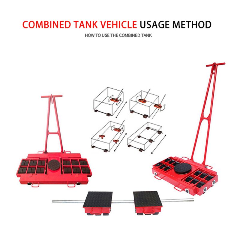Pallet Trolley Factory - 6-10 Ton Crawler Transport Tank