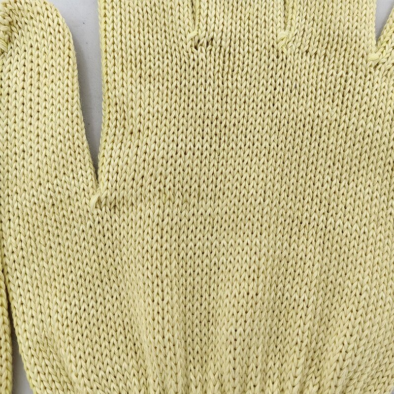 Yellow Safety Gloves Manufacturer - Factory Direct Customizable Cut-Resistant Fireproof Aramid