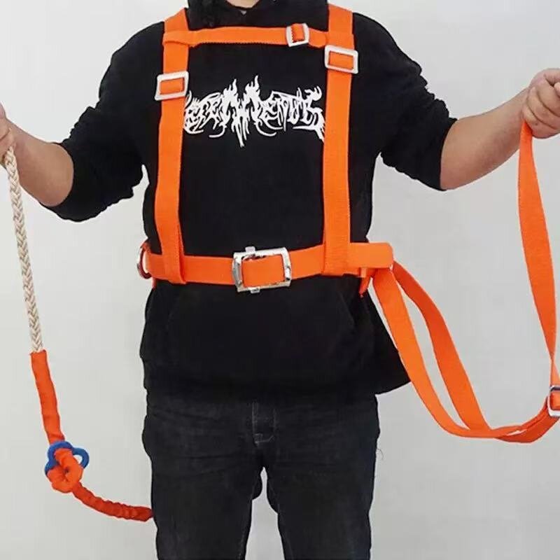 Full Body Safety Belt Supplier - Small Hook Electrician for Construction Fall Protection