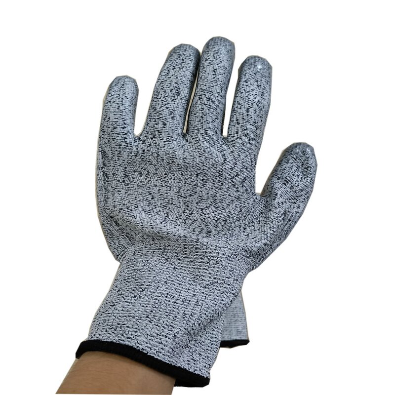 HPPE Cut Resistant Gloves Supplier - Water Proof Anticorte Silicon Coated Protective