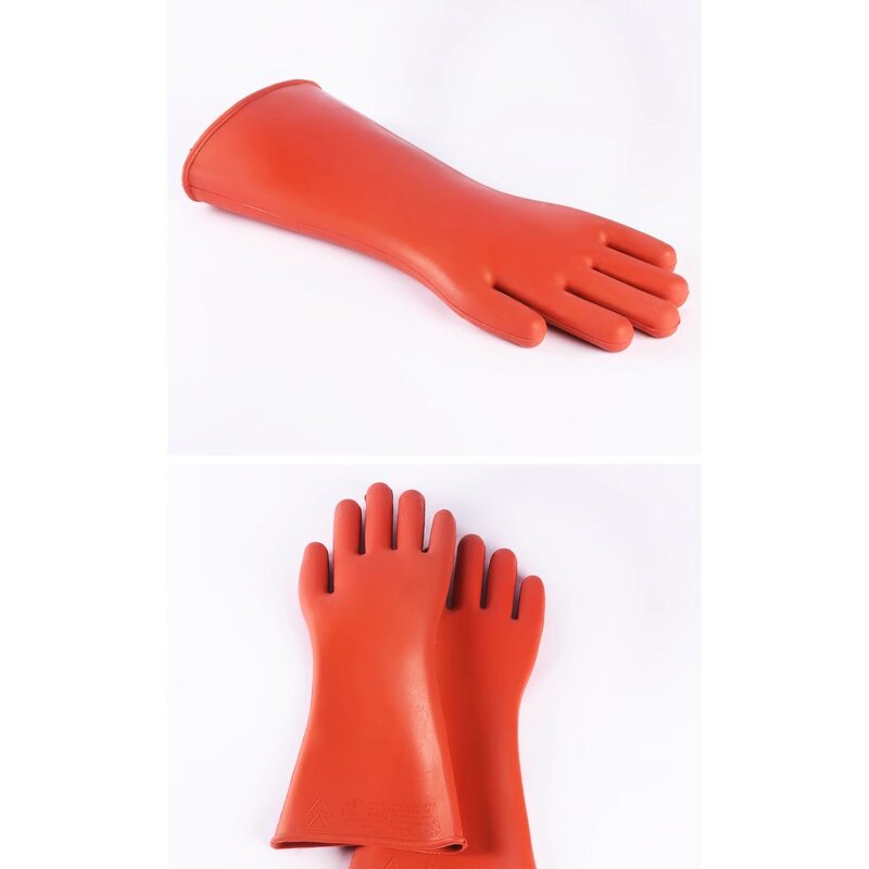 High Voltage Gloves Factory - 20KV Insulation Anti-Electricity Waterproof 12inch 8oz