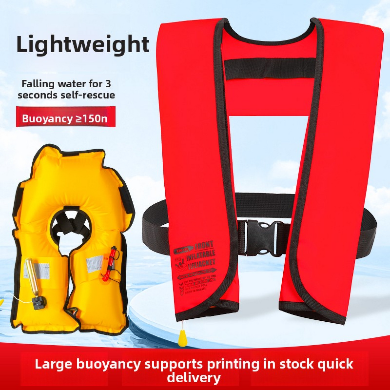 Inflatable Life Vest Supplier - Factory Direct Customizable Lightweight Automatic for Adults