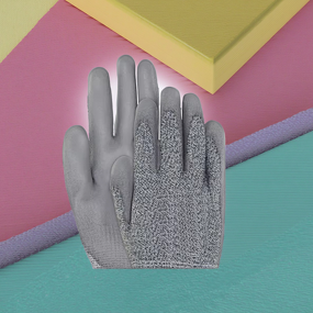 PU Coated Safety Gloves Factory - L5 Hot Sale Cut Resistant for Woodworking Construction