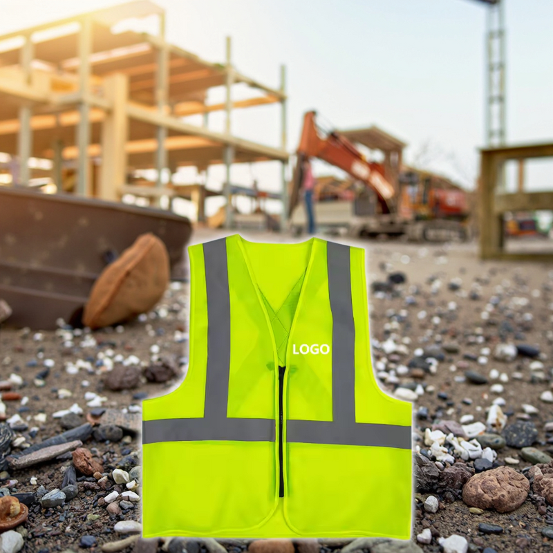 Work Safety Vest Supplier - Factory Supply Class 2 High Visibility CE Certified Tape