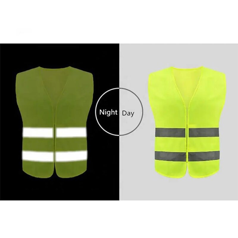 Knitted Safety Vest Supplier - Factory Direct High Visibility Reflective Polyester Custom