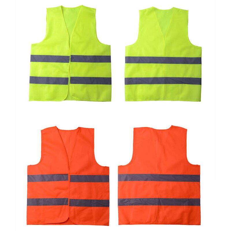 High Visibility Vest Factory - CE EN471 Orange Yellow Polyester Reflective Custom Logo