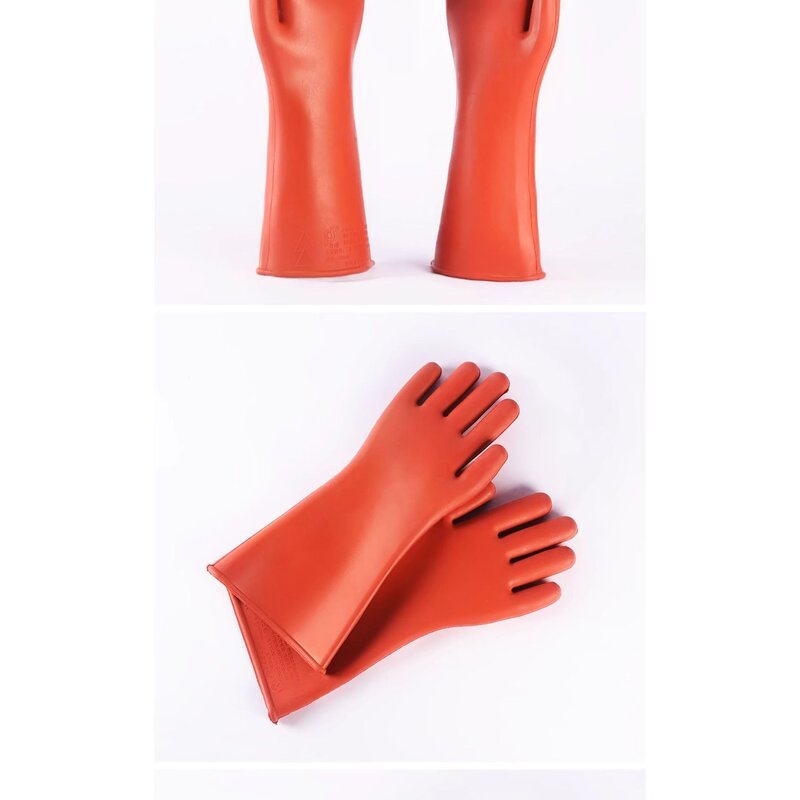 High Voltage Gloves Factory - 20KV Insulation Anti-Electricity Waterproof 12inch 8oz