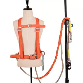 Full Body Safety Belt Supplier - Small Hook Electrician for Construction Fall Protection