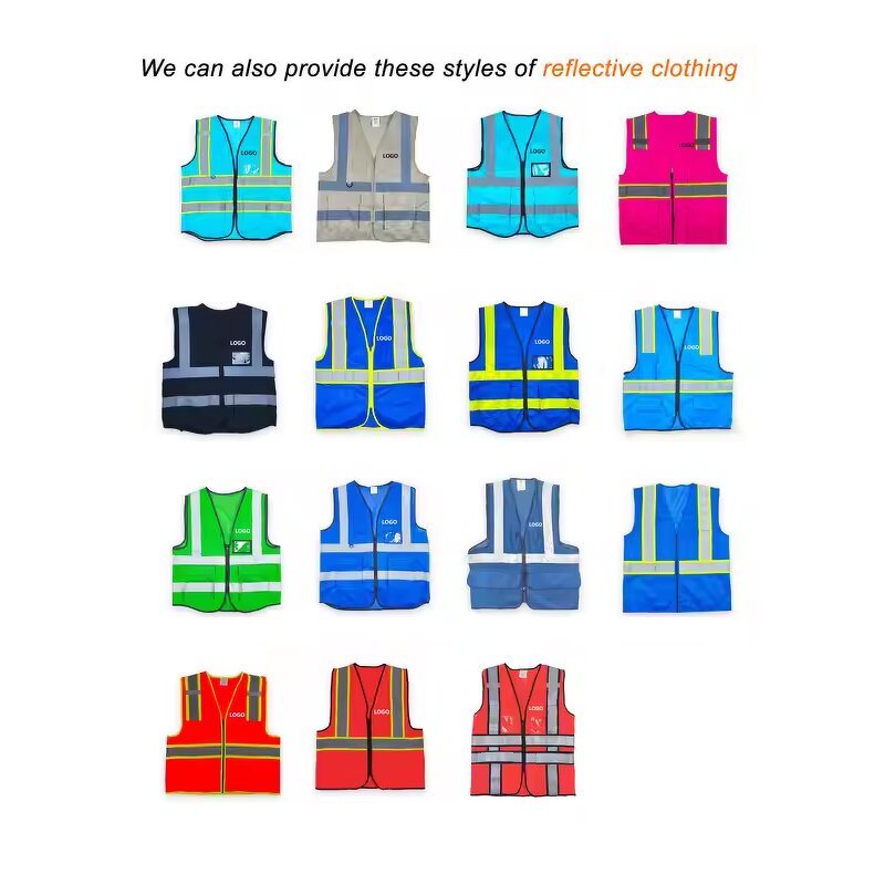 Reflective Work Vest Supplier - Super Safety Engineer Model Shirt Customizable with Logo