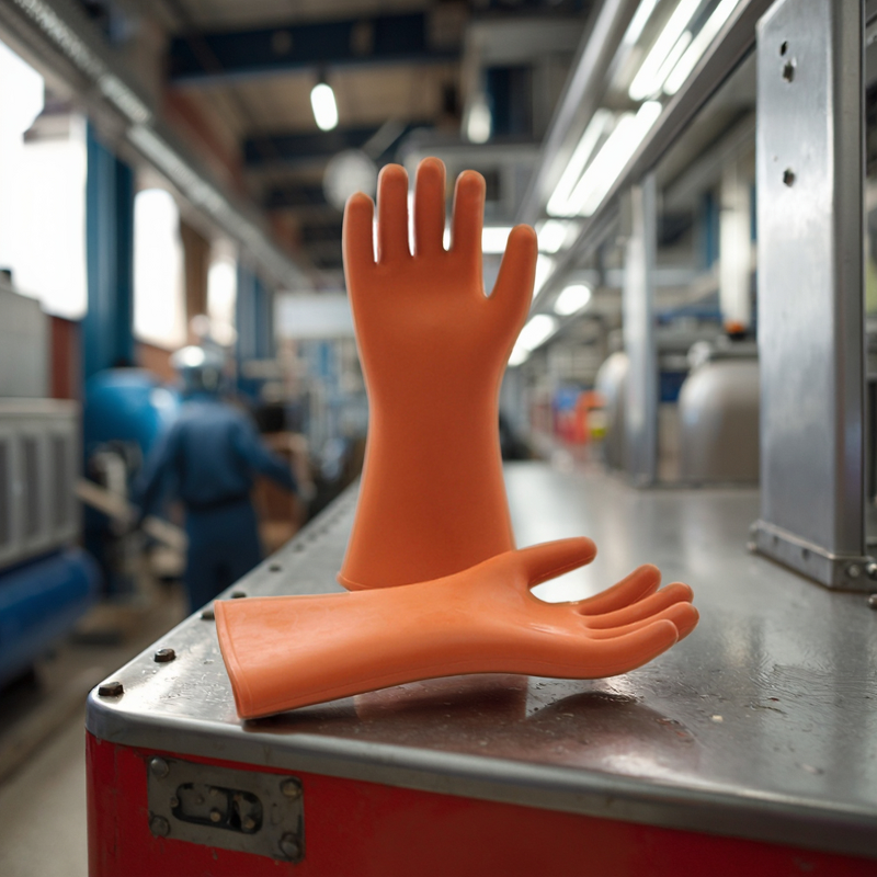 High Voltage Gloves Manufacturer - Optimal Class 2 25KV Rubber Insulated for Lineman