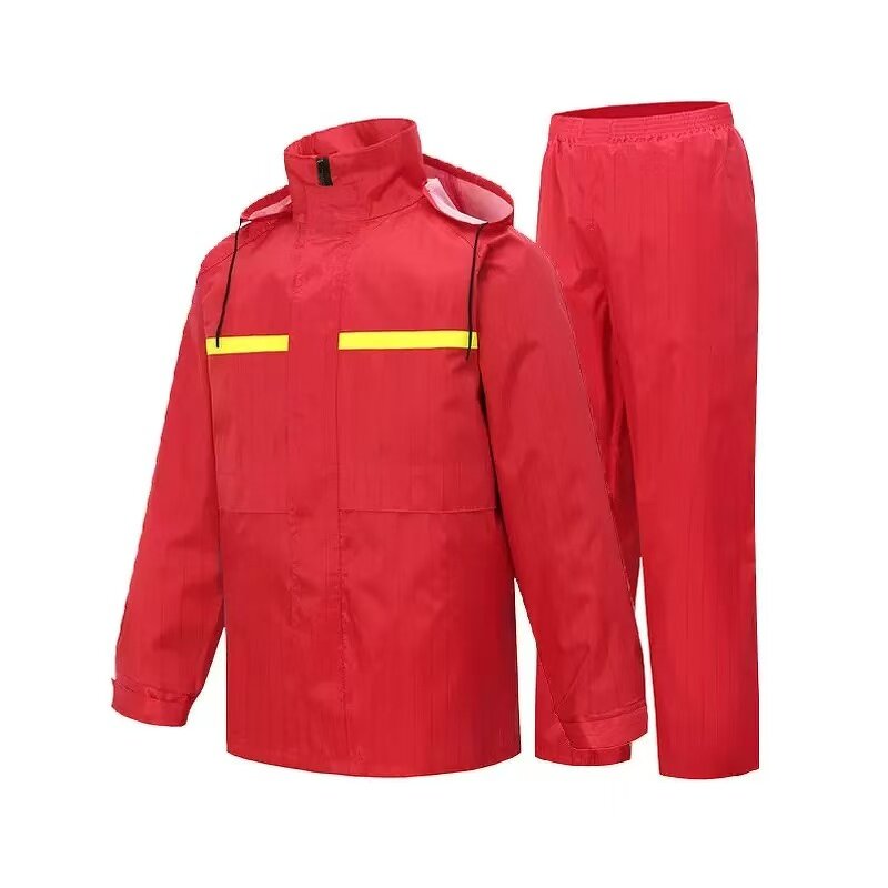 Hi Vis Safety Raincoat Factory - Heavy Duty Class II Waterproof Reflective Trench Clothing