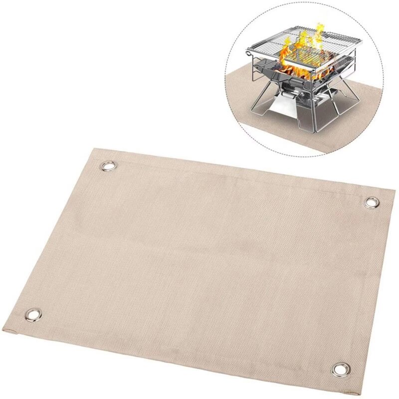 Fiberglass Fire Blanket Supplier - Outdoor 45*50cm Flame Retardant Heat Insulation