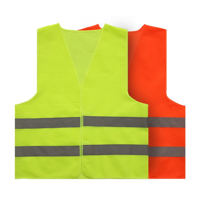 High Visibility Vest Factory - CE EN471 Orange Yellow Polyester Reflective Custom Logo