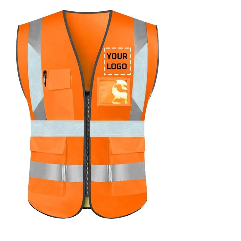 Reflective Safety Vest Factory - Customizable Security Polyester Polyurethane Radiation-Proof
