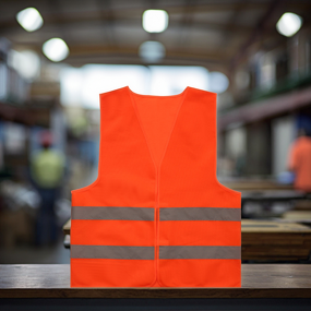 High Visibility Vest Factory - CE EN471 Orange Yellow Polyester Reflective Custom Logo