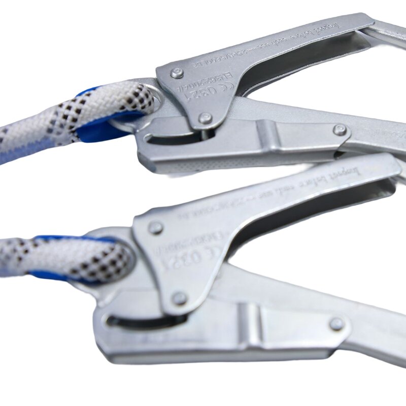 Working Positioning Lanyard Supplier - Outdoor Fall Prevention 14mm Safety Rope Super Hooks