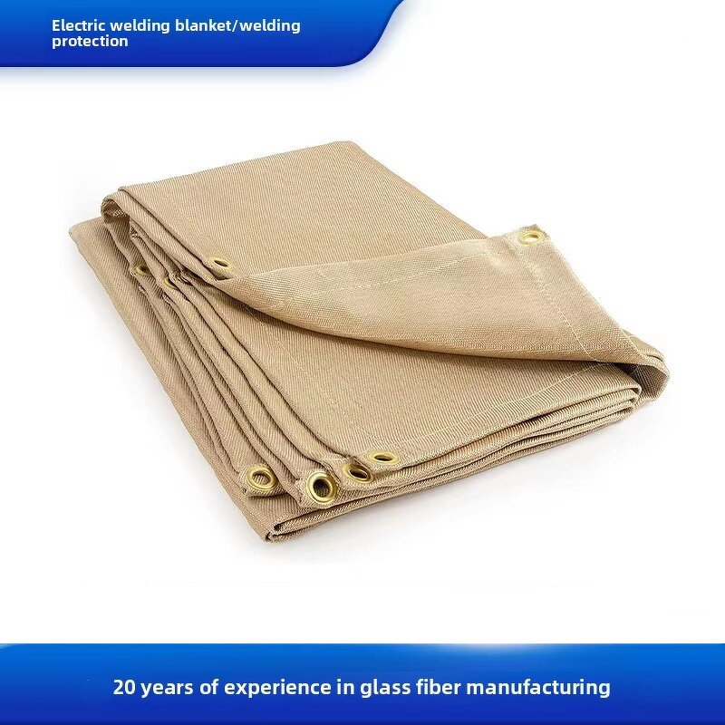 Welding Blanket Factory - 1.8*2.4m High-Temperature Flame Retardant Fiberglass