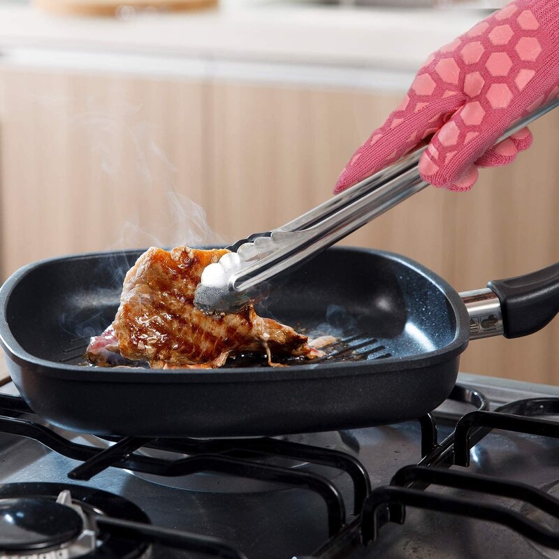 Silicone Oven Mitts Supplier - Wholesale Food-Grade Long for Kitchen Cooking BBQ Grilling