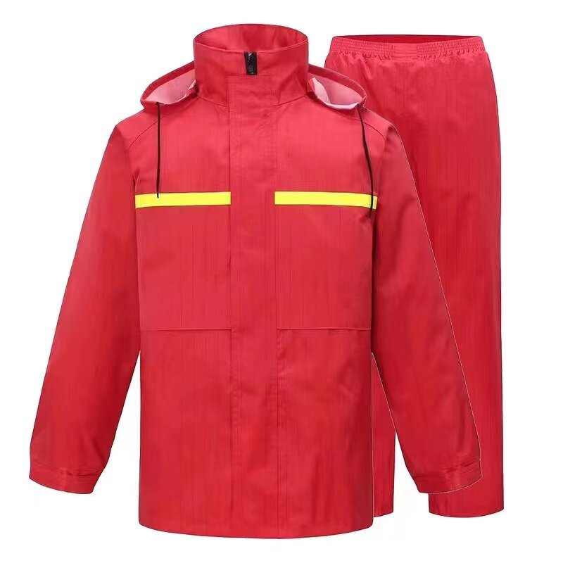 Hi Vis Safety Raincoat Factory - Heavy Duty Class II Waterproof Reflective Trench Clothing