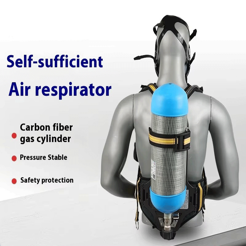 Breathing Apparatus Manufacturer - RHZK6.8B New Standard SCBA Carbon Fiber Cylinder