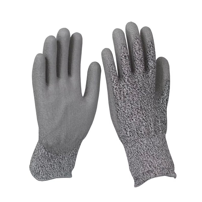 PU Safety Gloves Factory - L5 Hot Sale Cut Resistant for Woodworking Mechanic Gardening