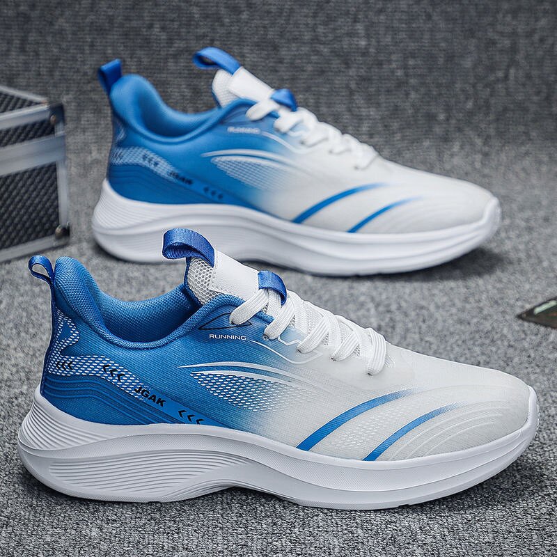 OEM Sneaker Factory - New Models Spring Sports Large Numbers Men Professional Runner Knitting