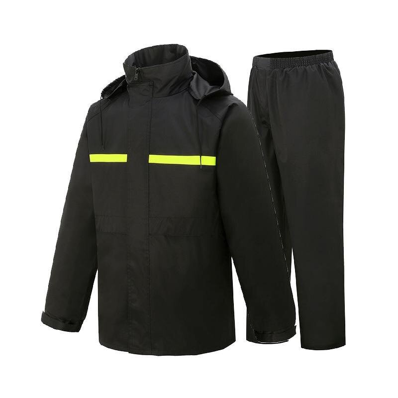 Hi Vis Safety Raincoat Factory - Heavy Duty Class II Waterproof Reflective Trench Clothing
