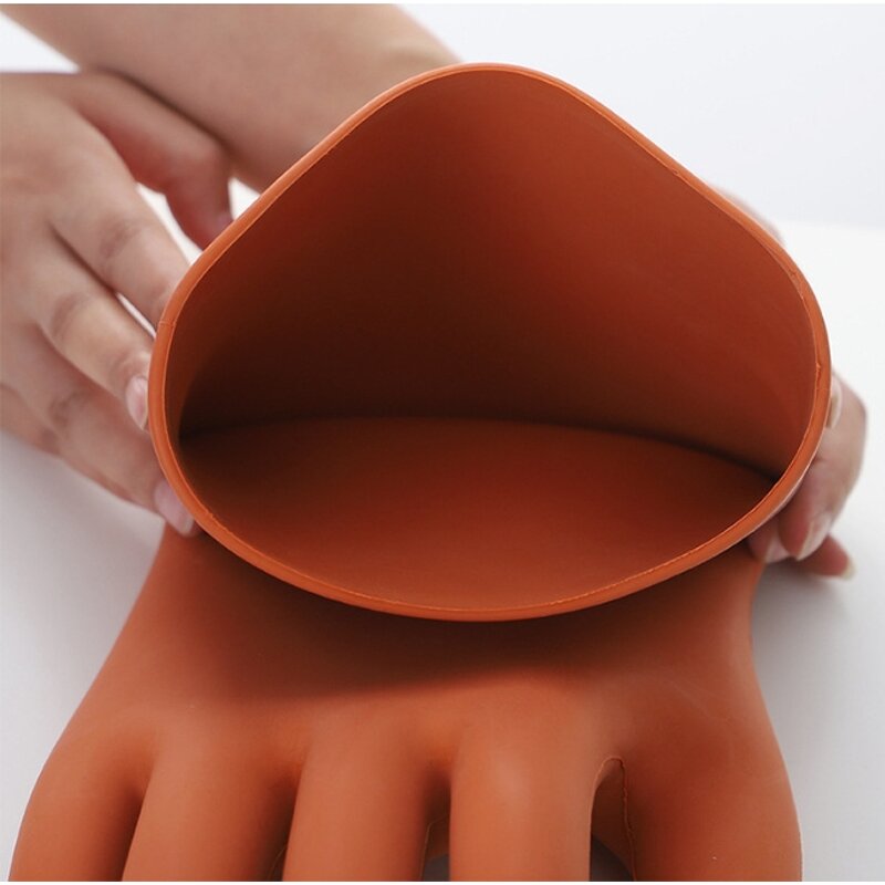 High Voltage Gloves Manufacturer - Optimal Class 2 25KV Rubber Insulated for Lineman