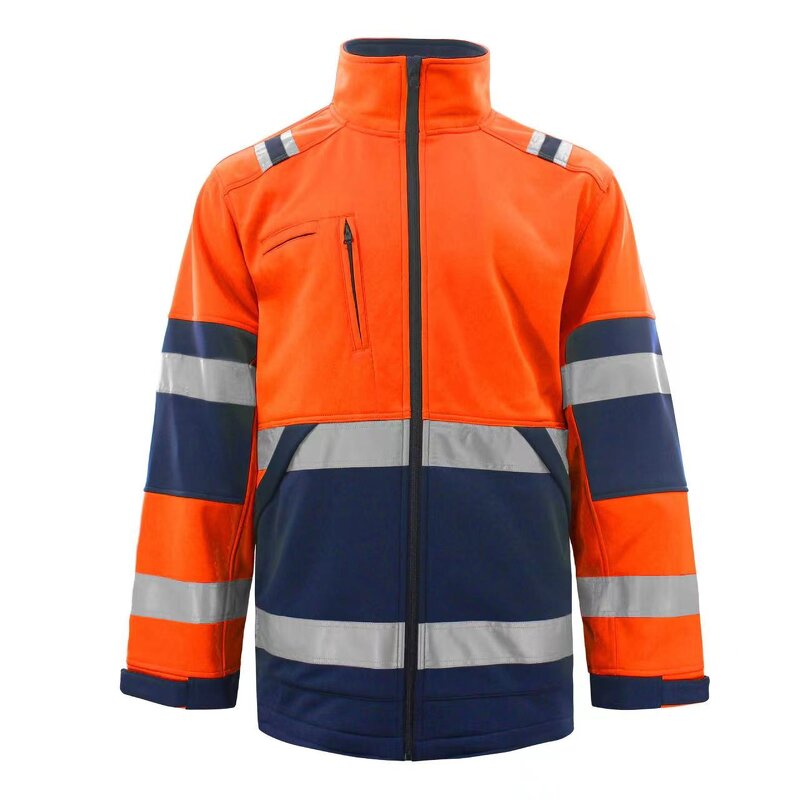 Winter Reflective Vest Manufacturer - Factory Direct Customizable Hoodie Plush Thick Stripes