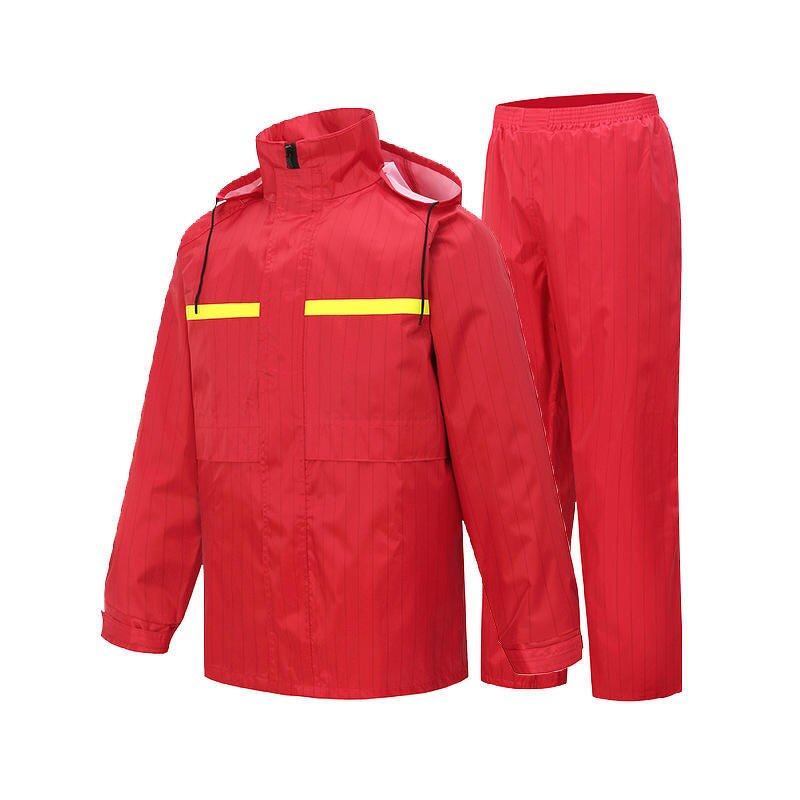 Hi Vis Safety Raincoat Factory - Heavy Duty Class II Waterproof Reflective Trench Clothing