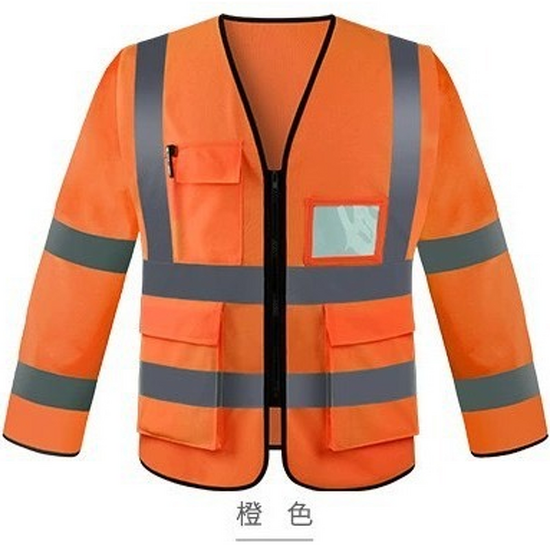 Long Sleeve Safety Vest Manufacturer - Hot Sale Hi Vis Reflective with Straps Customizable