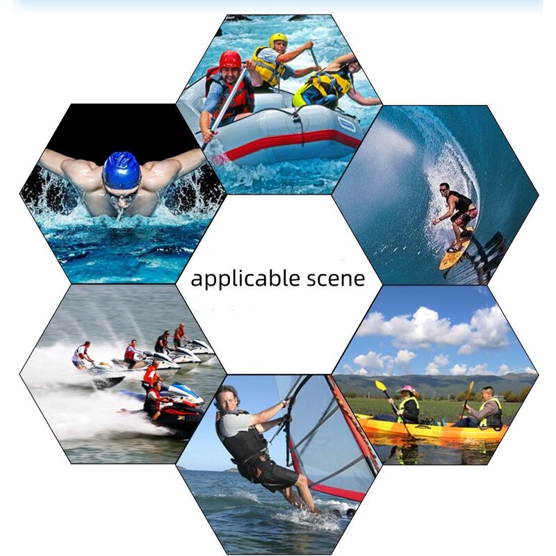 Neoprene Life Jacket Supplier - Red Motorboat Water Sports Kayak Buoyancy for Swimming