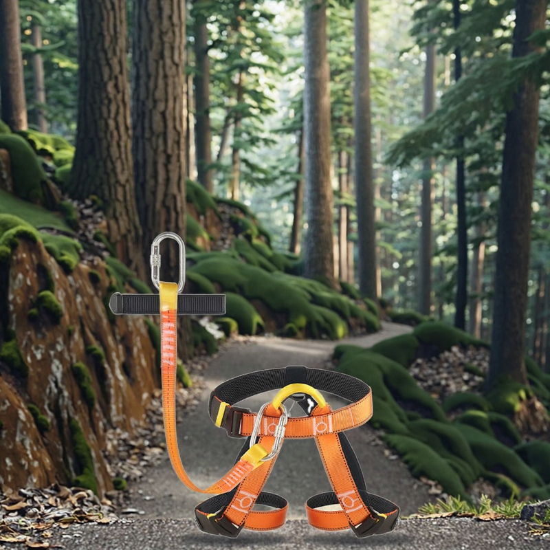 Safety Rope Set Factory - Portable Belt Simple Tool for Tree Climbing Fall Protection