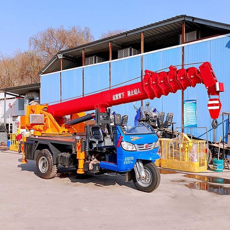 Tricycle Crane Factory - 3 Ton Farm Mobile Hydraulic