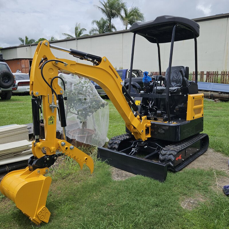 Crawler Excavator Factory - 1.5Ton With Closed Cabin