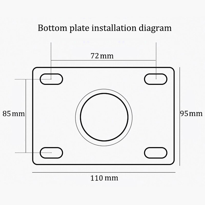 Caster Factory - 5 Inch 300KG Directional Wheel