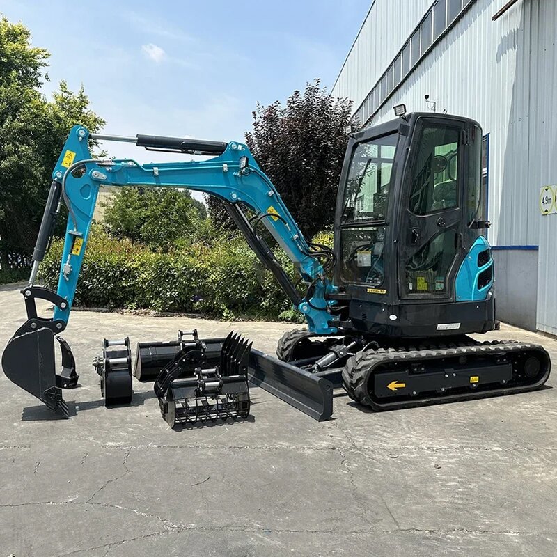 Mini Excavator Factory - 1.7 Ton Farm Used