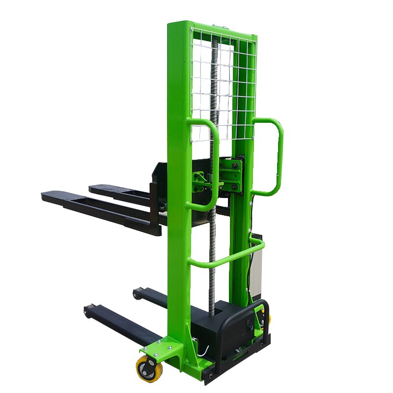 Pallet Stacker Factory - Manual 1 Ton Semi Electric