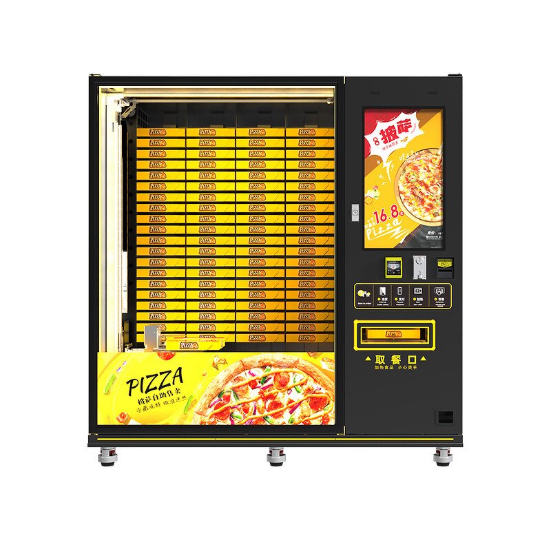 Pizza Vending Machine Factory - 24h Unmanned Refrigerated