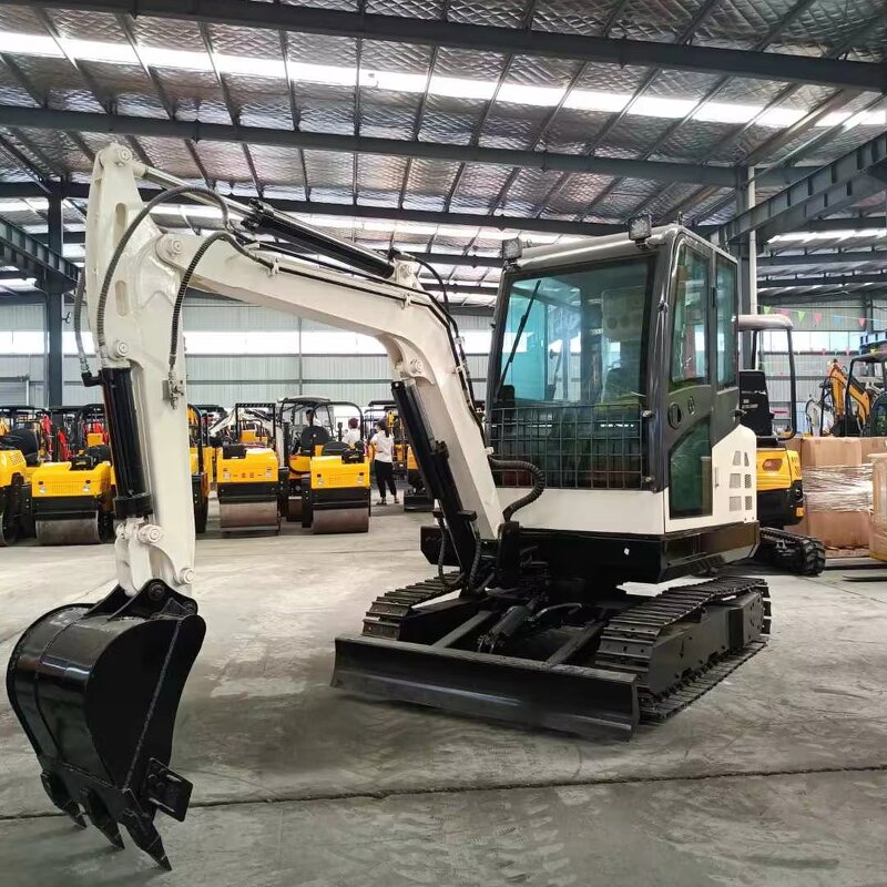 Crawler Excavator Factory - 0.8 Ton Farm Digger