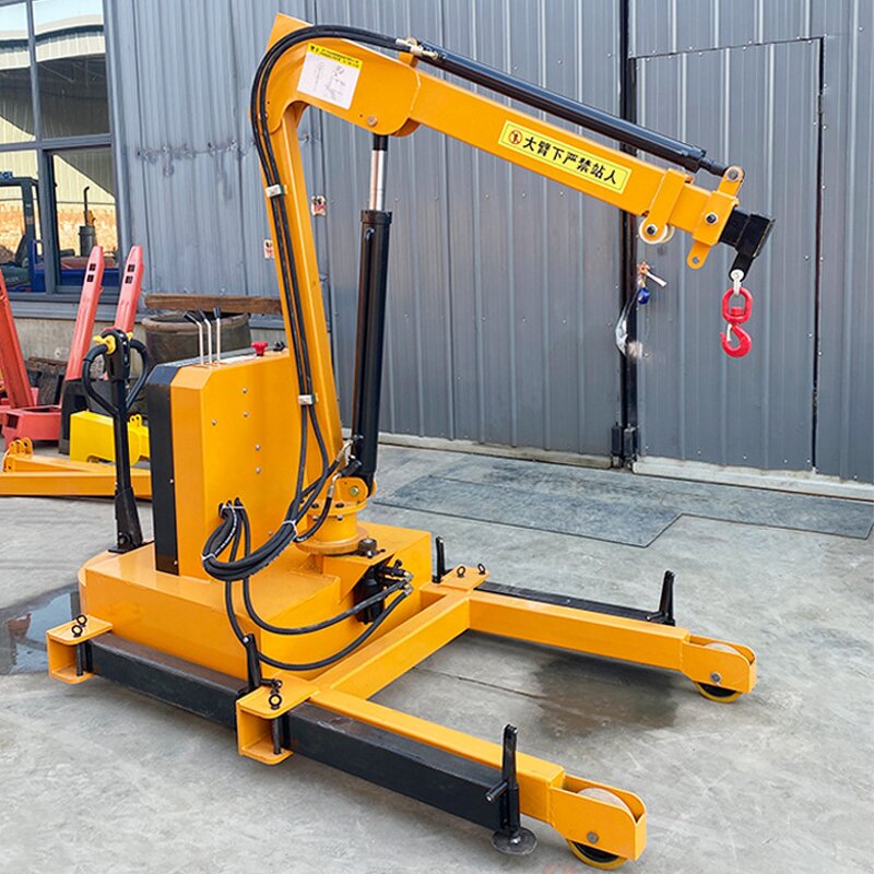 Floor Crane Factory - 1500kg Portable Telescopic
