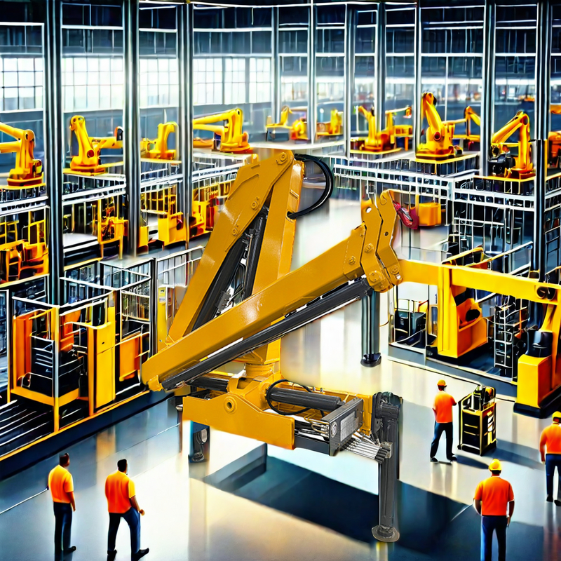 Truck Mounted Crane Factory - 3-25 Ton Fixed Folding Arm