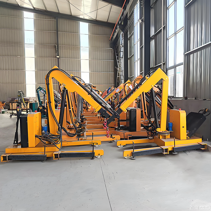 Floor Crane Factory - 1500kg Portable Telescopic